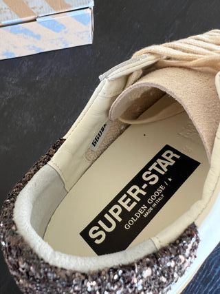 Golden Goose Superstar Blanco y Plata
