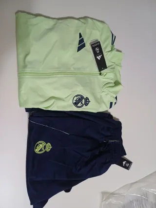 Tuta Adidas Blu/Verde