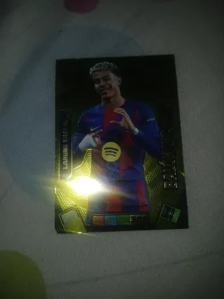 Carta Lamine Yamal Adrenalyn XL Balón de Oro