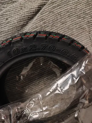 2 Ruedas 10x2.70-6.5 para patinete todoterreno