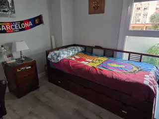 Cama Nido Madera Teka