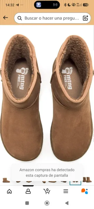 Botas MTNG Mujer Beige