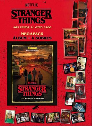 Álbum y Sobres Stranger Things Megapack