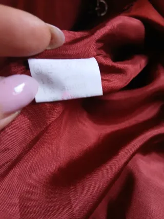 Blazer rosso Extenzo taglia l xl