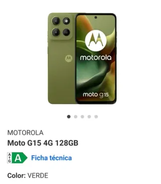 Motorola Moto G15 Scatola Sigillata