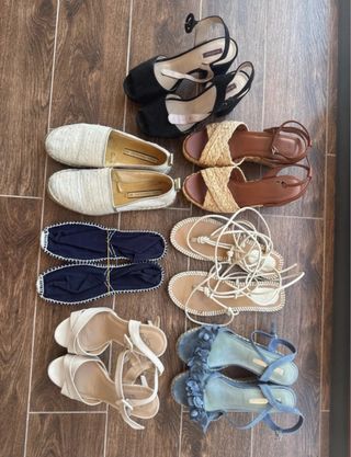 Pack maleta Lando + Zapatos mujer