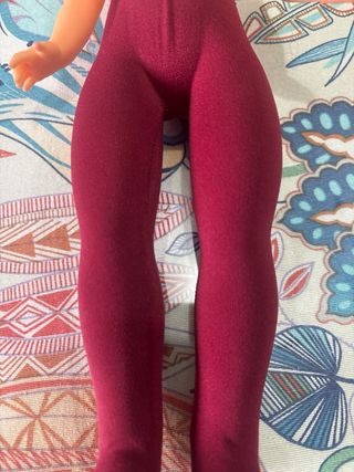 Medias burdeos Nancy Talla Única