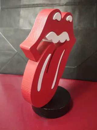Lengua Rolling - Decoración Puzzle Stone handmade
