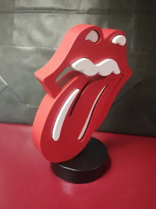 Lengua Rolling - Decoración Puzzle Stone handmade