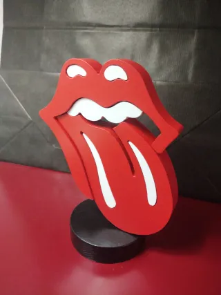 Lengua Rolling - Decoración Puzzle Stone handmade