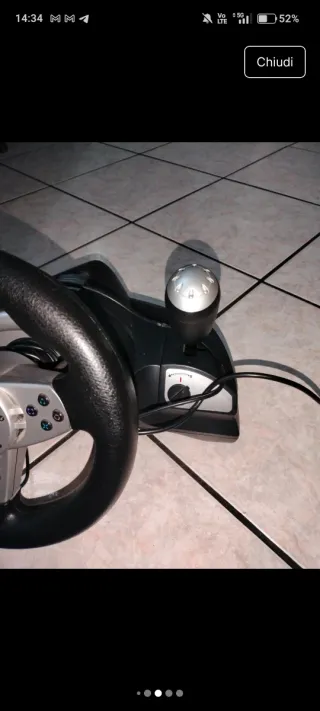 Volante NanoRS RS700 con pedali