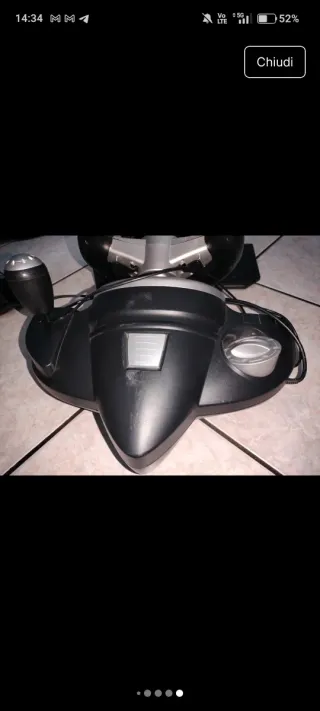 Volante NanoRS RS700 con pedali