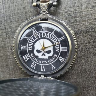 Orologio Taschino Harley Davidson Teschio