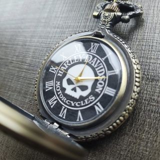 Orologio Taschino Harley Davidson Teschio