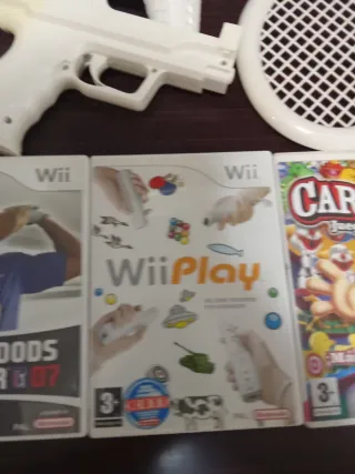Consola Wii + Accessori + Giochi