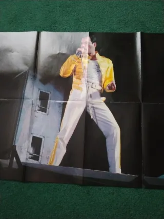 Póster Triple QUEEN -ALICE COOPER- AC/DC (muy raro