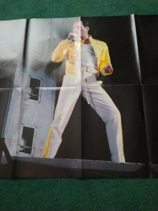 Póster Triple QUEEN -ALICE COOPER- AC/DC (muy raro