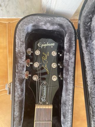 Epiphone Les Paul Classic con Funda rigida