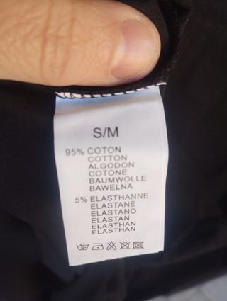 T-shirt Mon Tresor orsetto con punti luce S