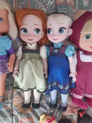 Muñecas Animator Anna y Elsa Disney