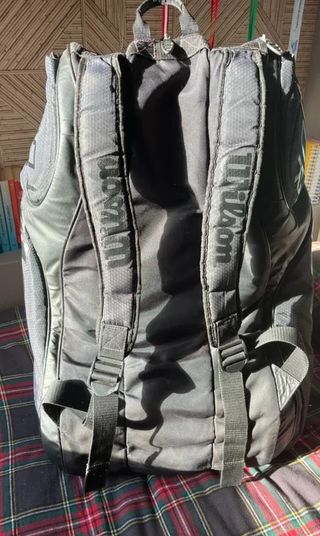 Raquetero de Tenis Wilson Negro