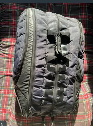 Raquetero de Tenis Wilson Negro