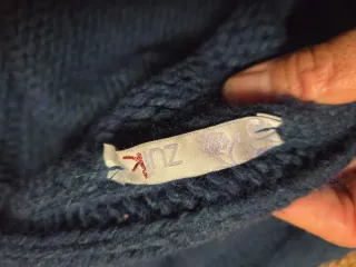 Cardigan Zuiki blu petrolio taglia M