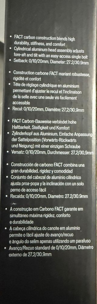 TIJA SW CARBON POSTBLK 30.9 x 400mm