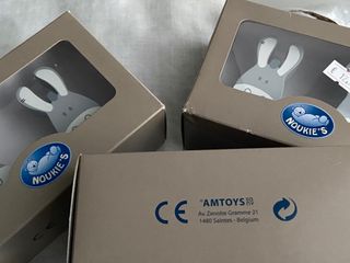 4 Maniglie cameretta asino legno