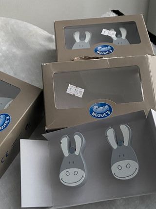 4 Maniglie cameretta asino legno