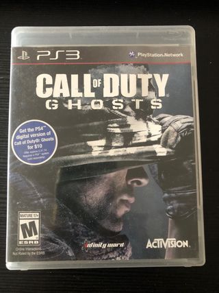 PS3 Call of Duty: Ghosts