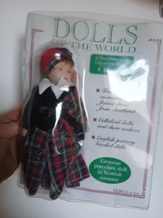 Bambola Dolls of the World Scozzese