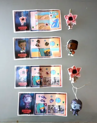 Kinder Joy Stranger Things lotto 4 sorpresine