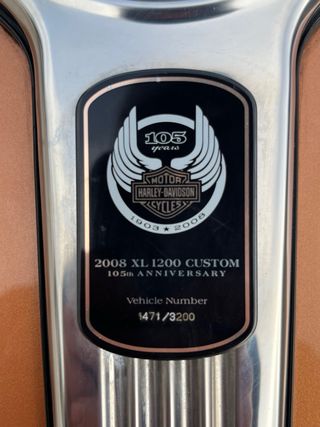 Harley-Davidson Sportster 1200 XL Custom 105th