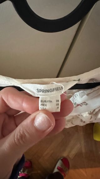 Blusa Springfield floral talla M