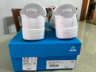 Zapatillas Mustang Blancas Talla 40