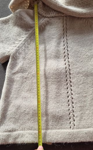 Maglione Topshop misto alpaca tg M beige