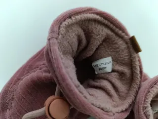 Patucos porteo Melton talla 20-21