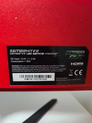 Monitor Keep Out 21,5 75Hz