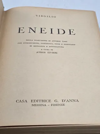 Eneide di Virgilio - Edizione 1962
