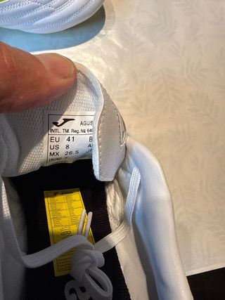 Botas de fútbol Joma Blancas Talla 41