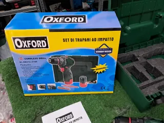 Trapano avvitatore Oxford con doppia batteria