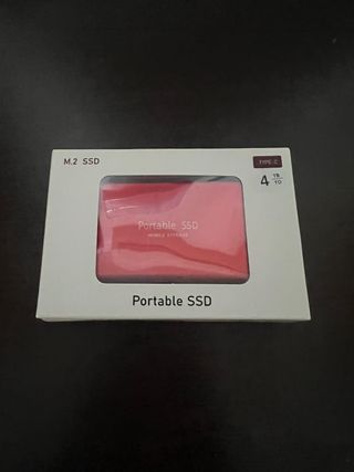 SSD Portátil 4TB M.2 Type-C