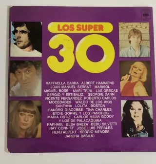 Vinilo Los Super 30