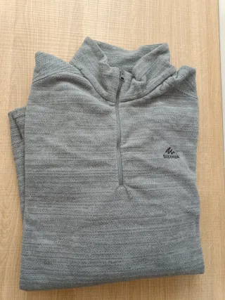 Pack 3 Polares Hombre Quechua Azul/Gris