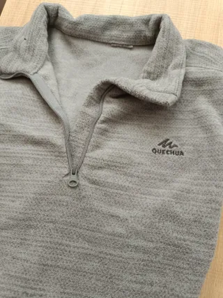 Pack 3 Polares Hombre Quechua Azul/Gris