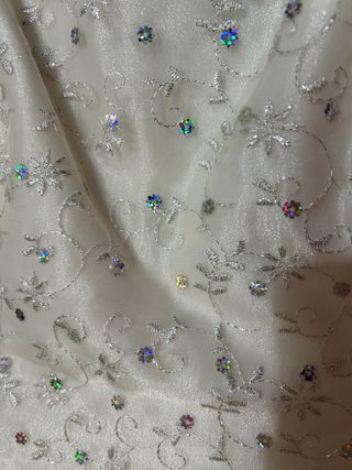 Traje de fiesta blanco y negro conjunto boda xl