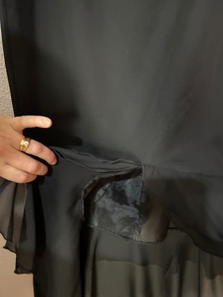 Traje de fiesta blanco y negro conjunto boda xl