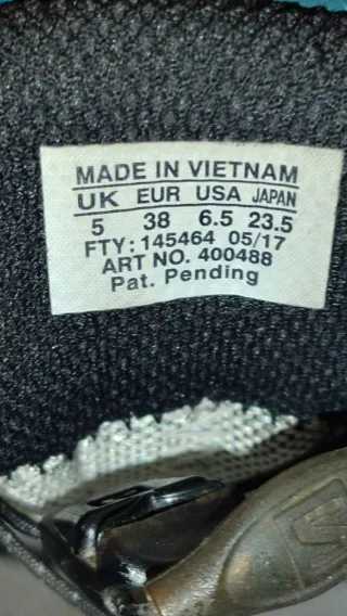 Zapatillas Trekking Salomon Azul/Teal