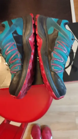 Zapatillas Trekking Salomon Azul/Teal